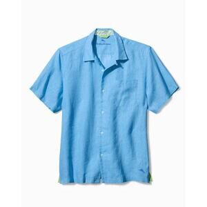 Tommy Bahama Blue Casual Button Down Shirt